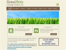 Tablet Screenshot of grassroots.cc